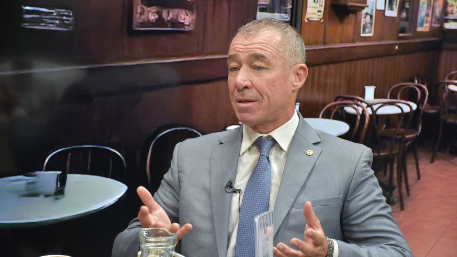 Martín cruzó al riojano Quintela por el reclamo de Ischigualasto