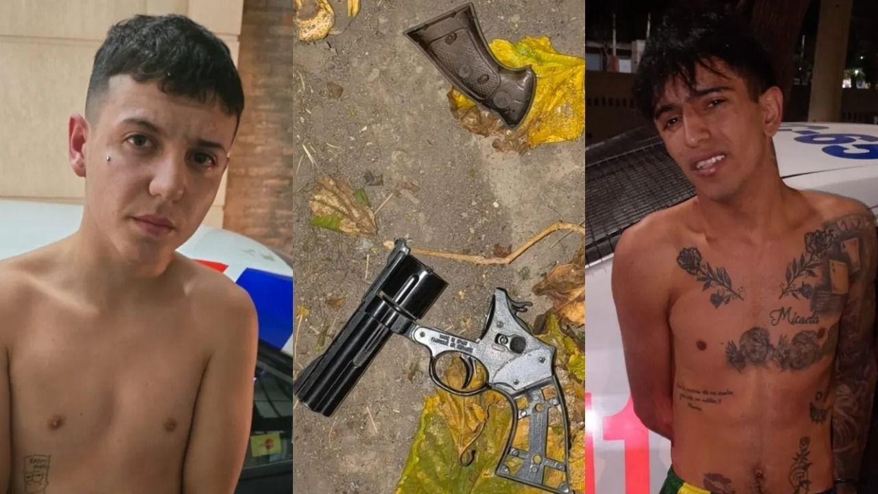 Un robo armado y persecución terminó con dos detenidos adentro de un canal