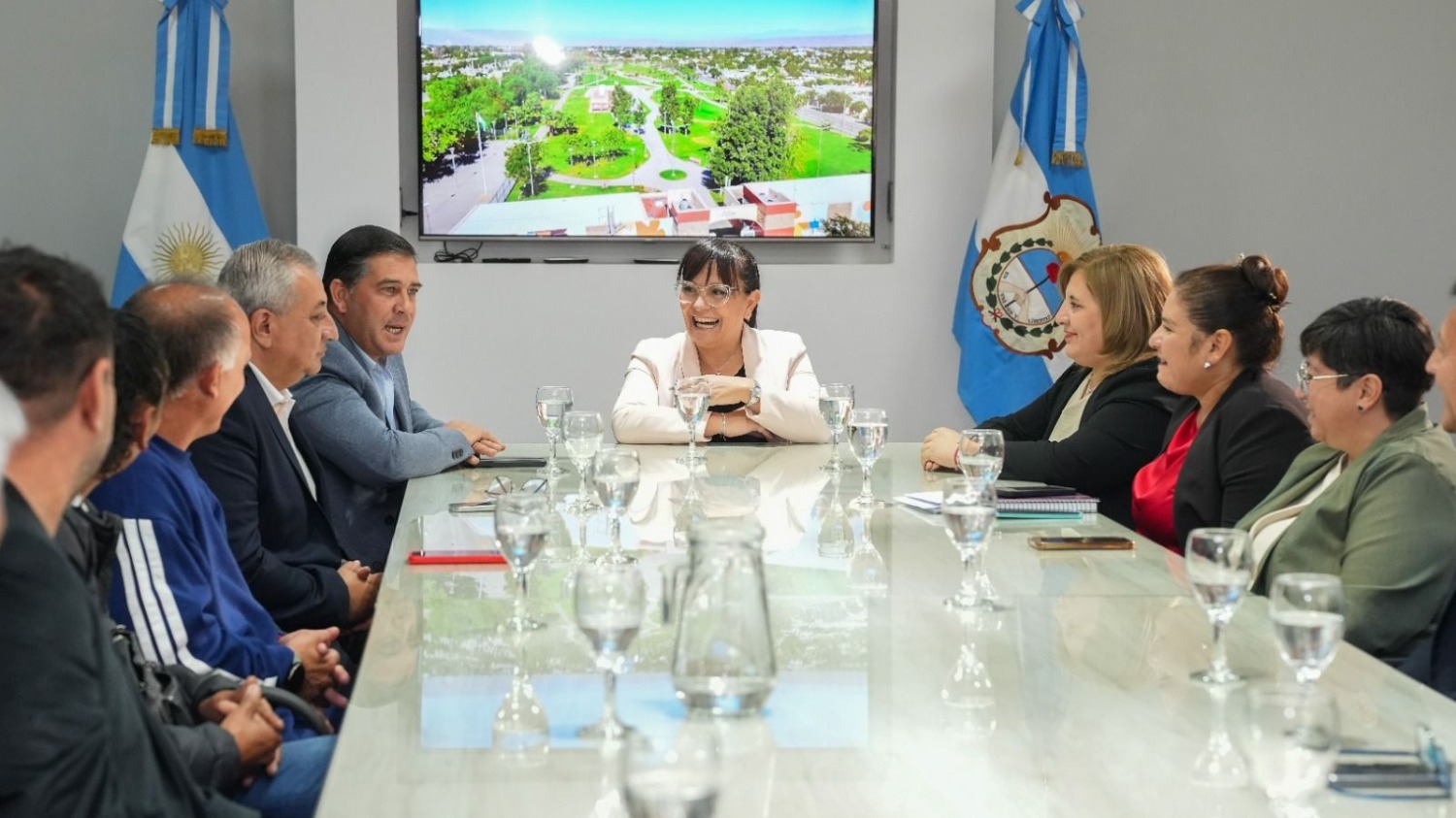 Chimbas, Angaco y San Martín firmaron un convenio para fortalecer políticas públicas