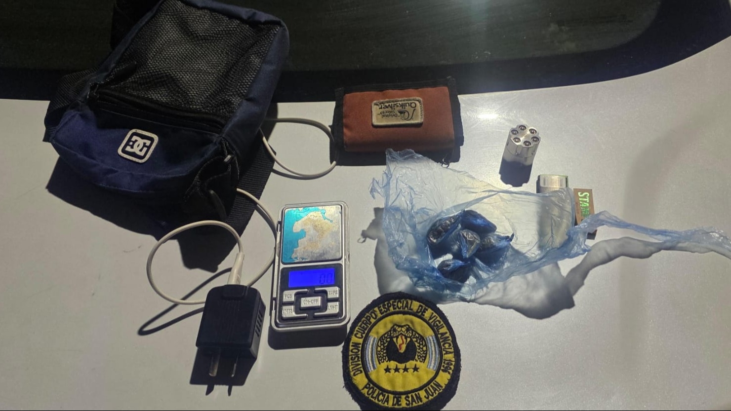 Detuvieron a un joven que vendía marihuana en Capital