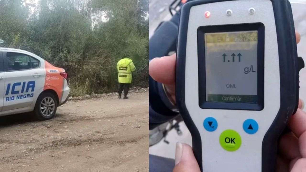 Detuvieron a un camionero con una alcoholemia tan alta que el test no pudo medirla