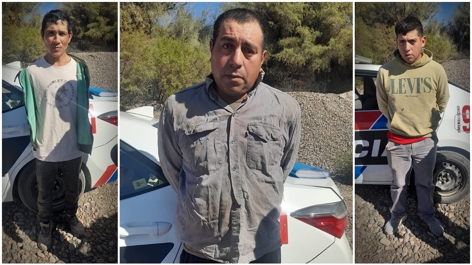 Cayeron en pleno robo de ajo y quedaron a disposición judicial