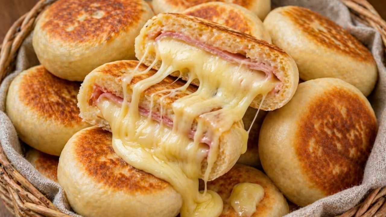 Cómo hacer pancitos rellenos fáciles, rápidos y sin horno