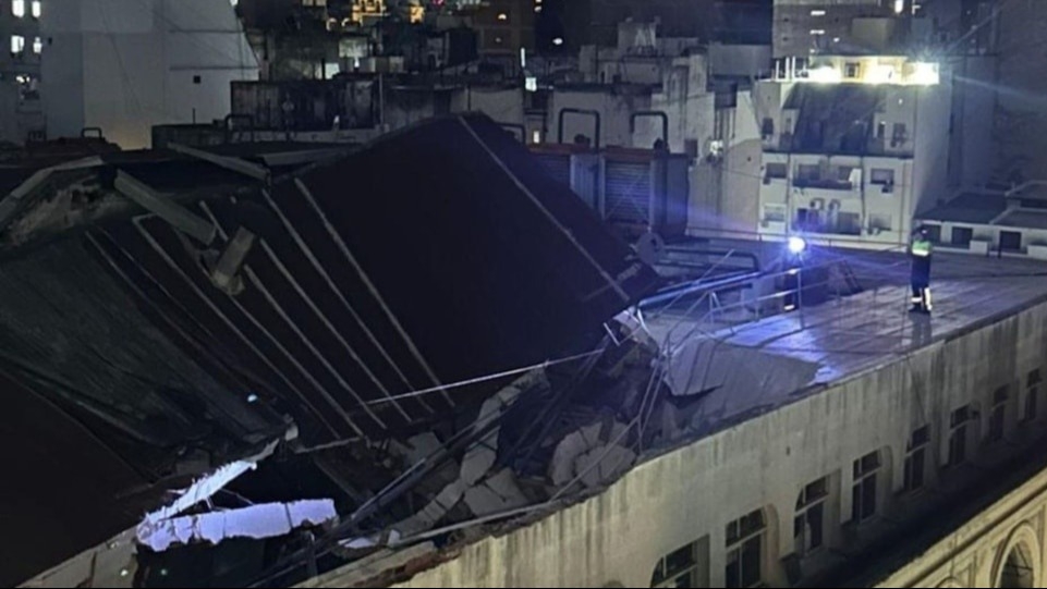 Dos heridos tras el derrumbe de una obra frente al estadio de River