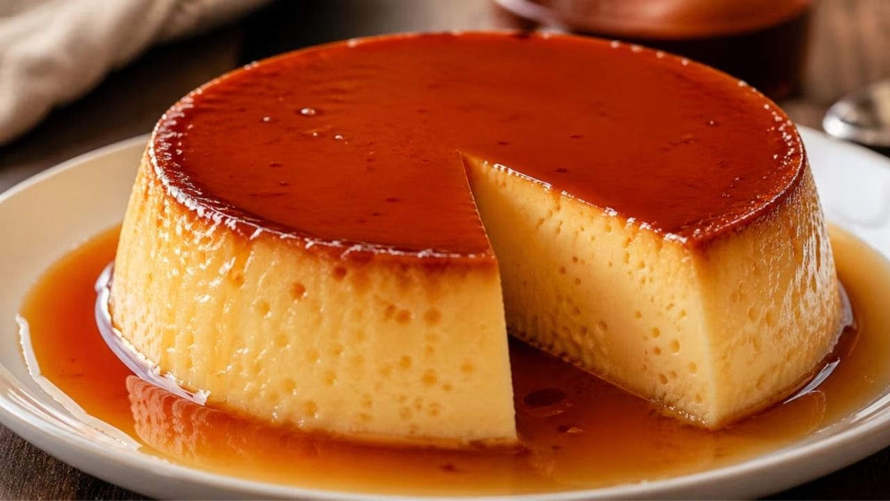 Cómo hacer flan casero sin horno con solo cuatro ingredientes