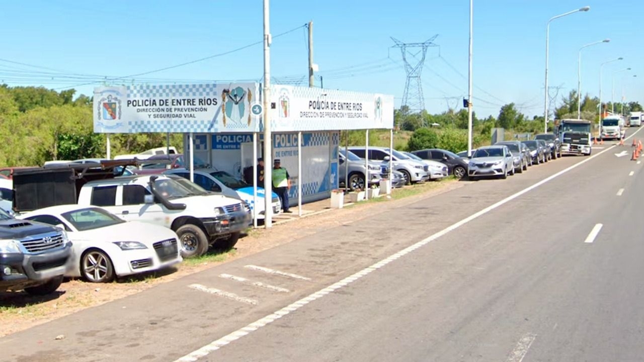 Un hombre huyó 200 kilómetros y evadió 15 patrulleros en Entre Ríos