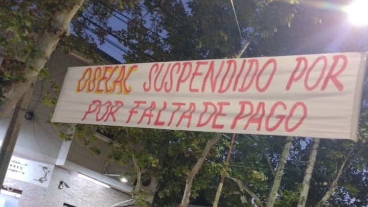 Tras un pasacalle alertando que Osecac no se recibe en una clínica, el SEC explicó la situación