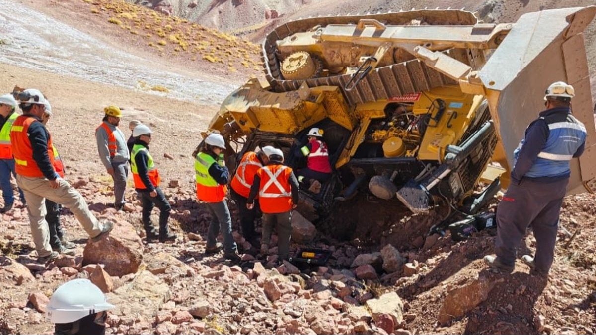 Investigan si el operario muerto en Los Azules tenía puesto el cinturón de seguridad