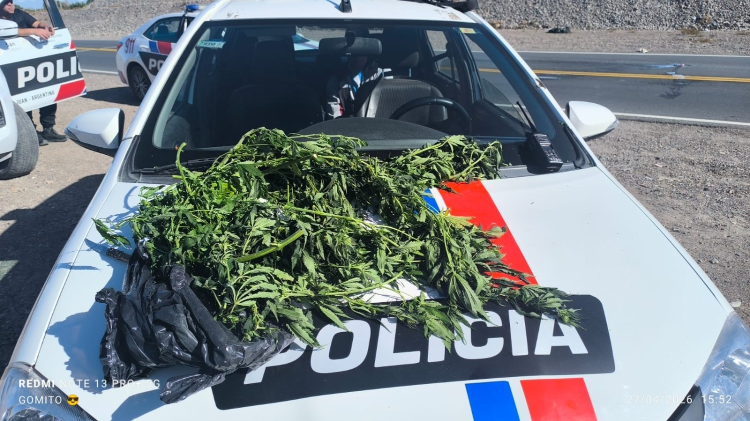 Dos hombres fueron detenidos tras una persecución en la Costanera