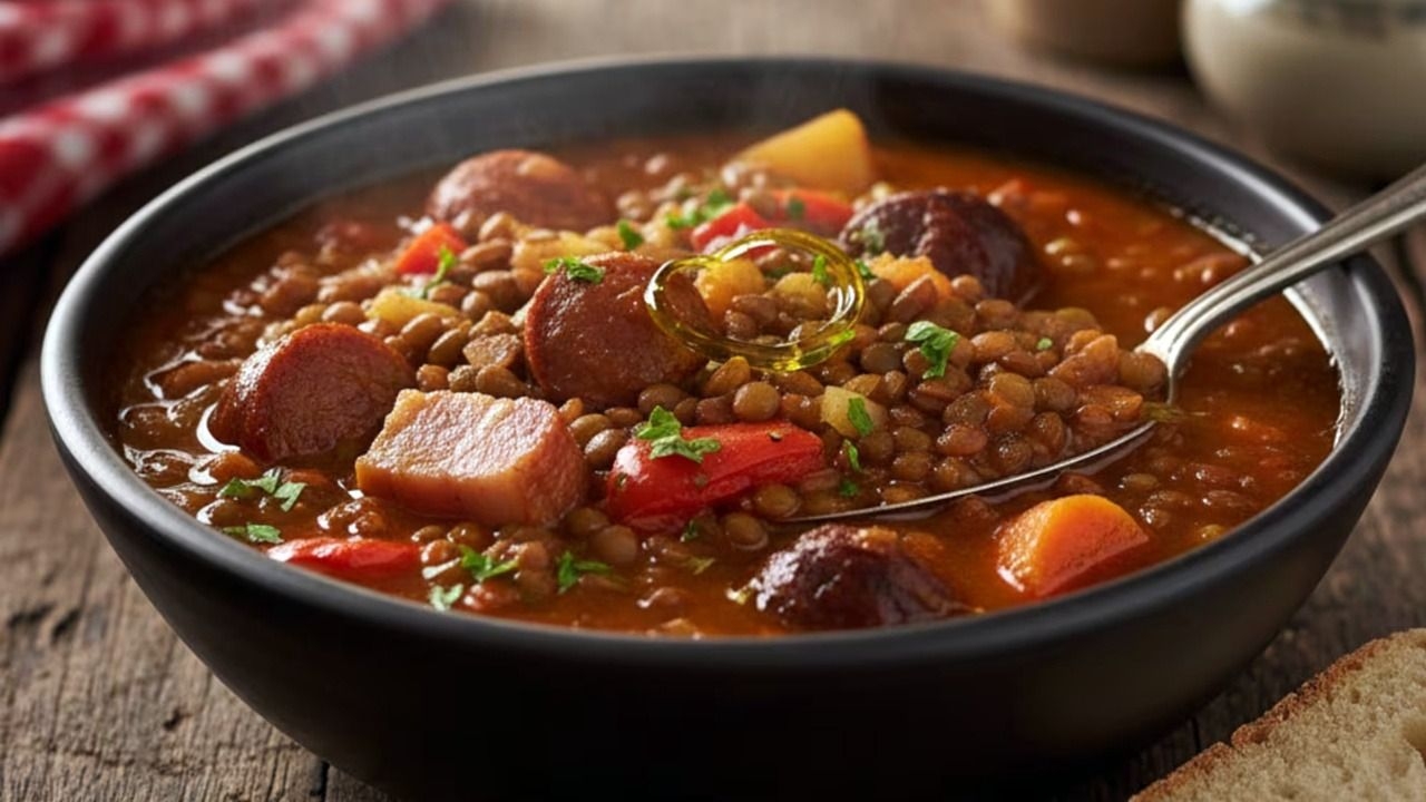 Cómo hacer guiso de lentejas en 35 minutos fácil y económico
