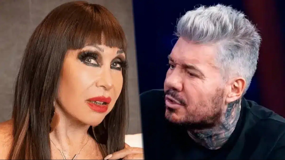 Moria Casán le soltó la mano y apuntó contra Marcelo Tinelli