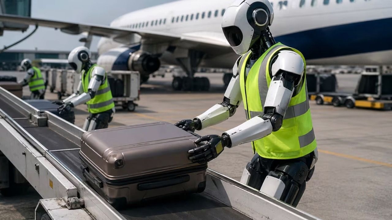 Japón probará robots humanoides para cargar equipaje en un concurrido aeropuerto