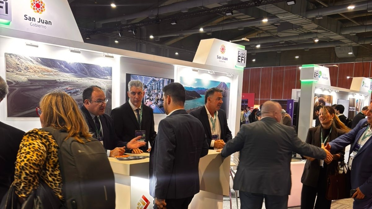 San Juan presentó su potencial minero y energético en la Expo EFI 2026