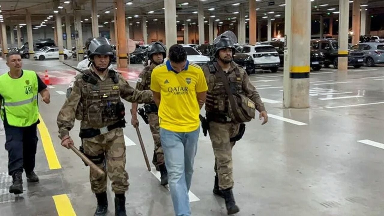 Quién es el hincha de Boca detenido por racismo en Brasil