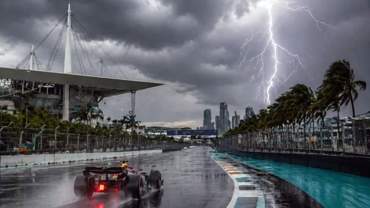El clima pone en duda el desarrollo del Gran Premio de Miami