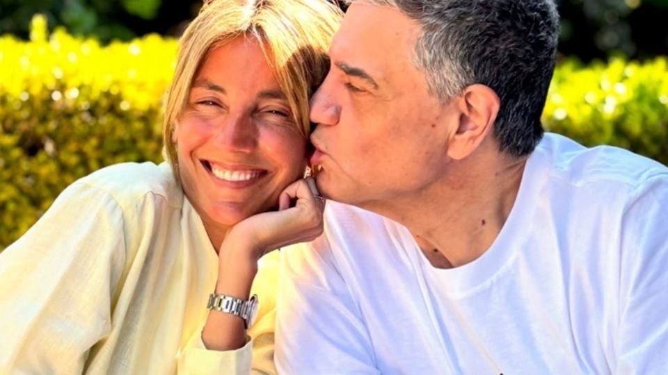 María Belén Ludueña y Jorge Macri fueron papás: la primera foto de su bebé