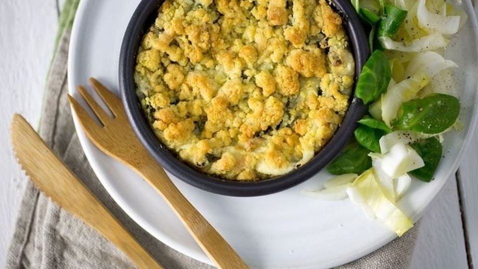 Crumbles de verduras tres recetas fáciles para cocinar este otoño