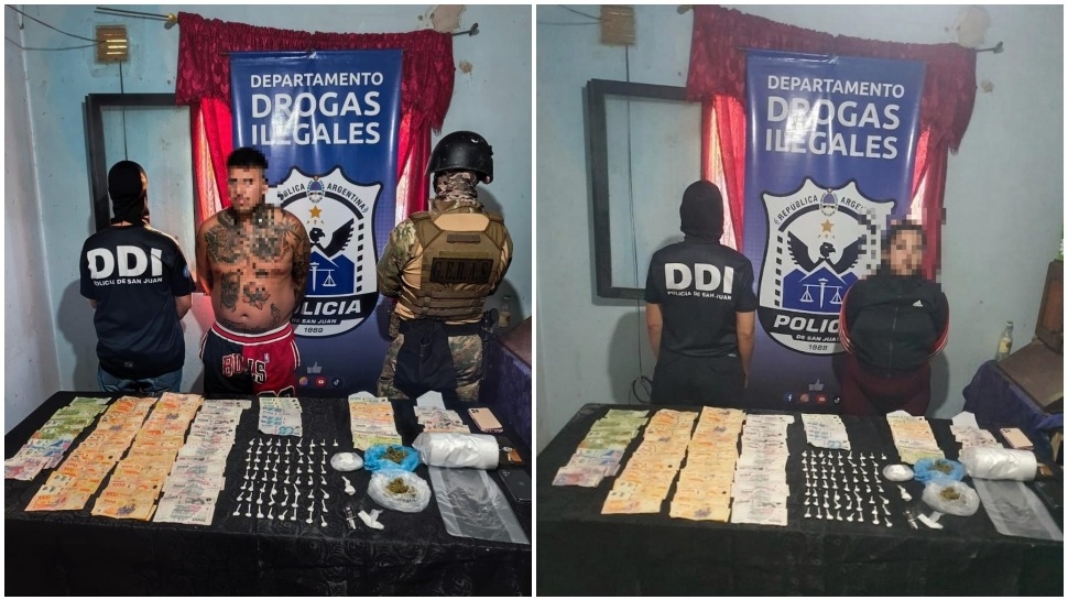 Cayó “Callejero Fino” y su novia con cocaína y marihuana
