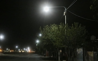 Chimbas: iluminación led para el barrio Nueva Argentina
