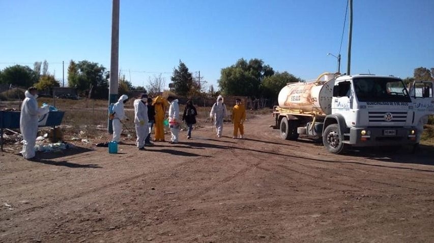 9 de Julio: detectan todo tipo de reservorios de agua, ideales para el mosquito del dengue
