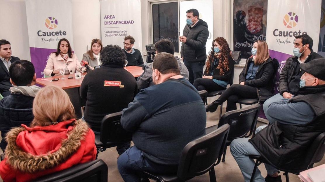 Caucete: crean una Junta Evaluadora de Personas con Discapacidad