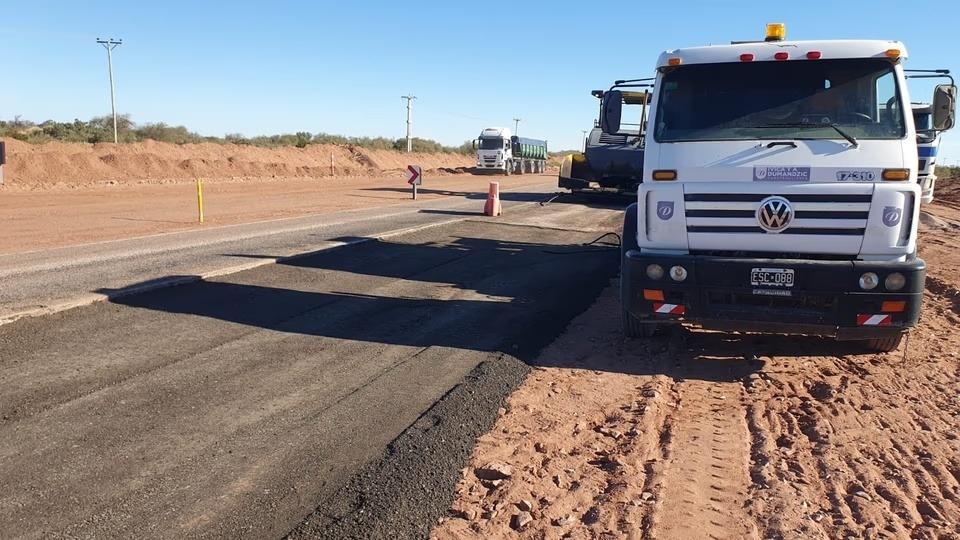 Repararon el tramo de la Ruta 141 destrozada por el temporal