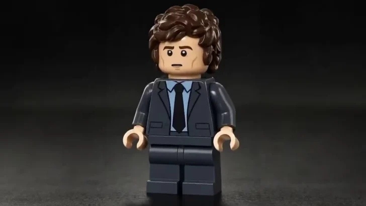 Javier Milei celebró el Día del Trabajador con un video tipo LEGO