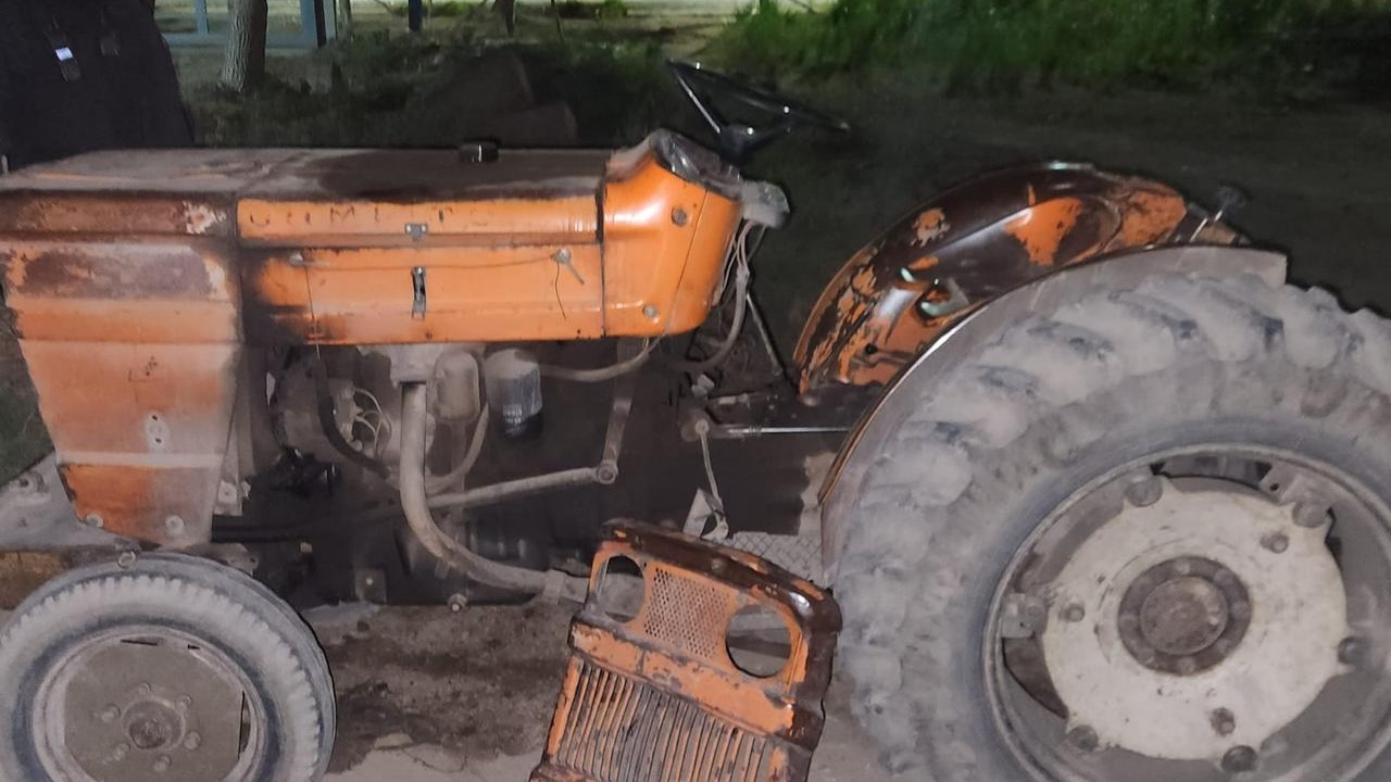 Lo atraparon en Pocito cuando intentaba robar un tractor de una finca
