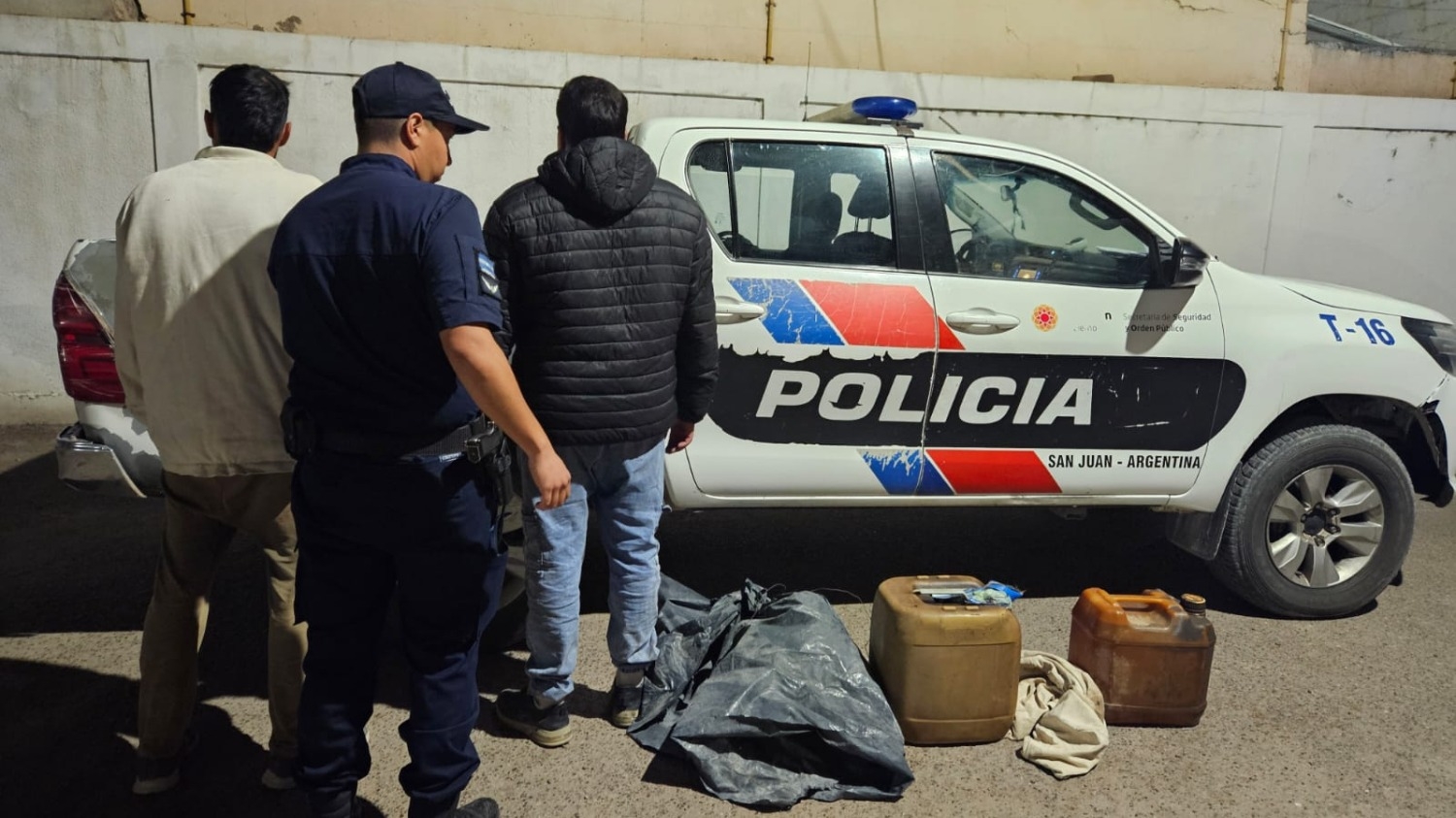 Llevaban combustible robado y quedaron a disposición judicial