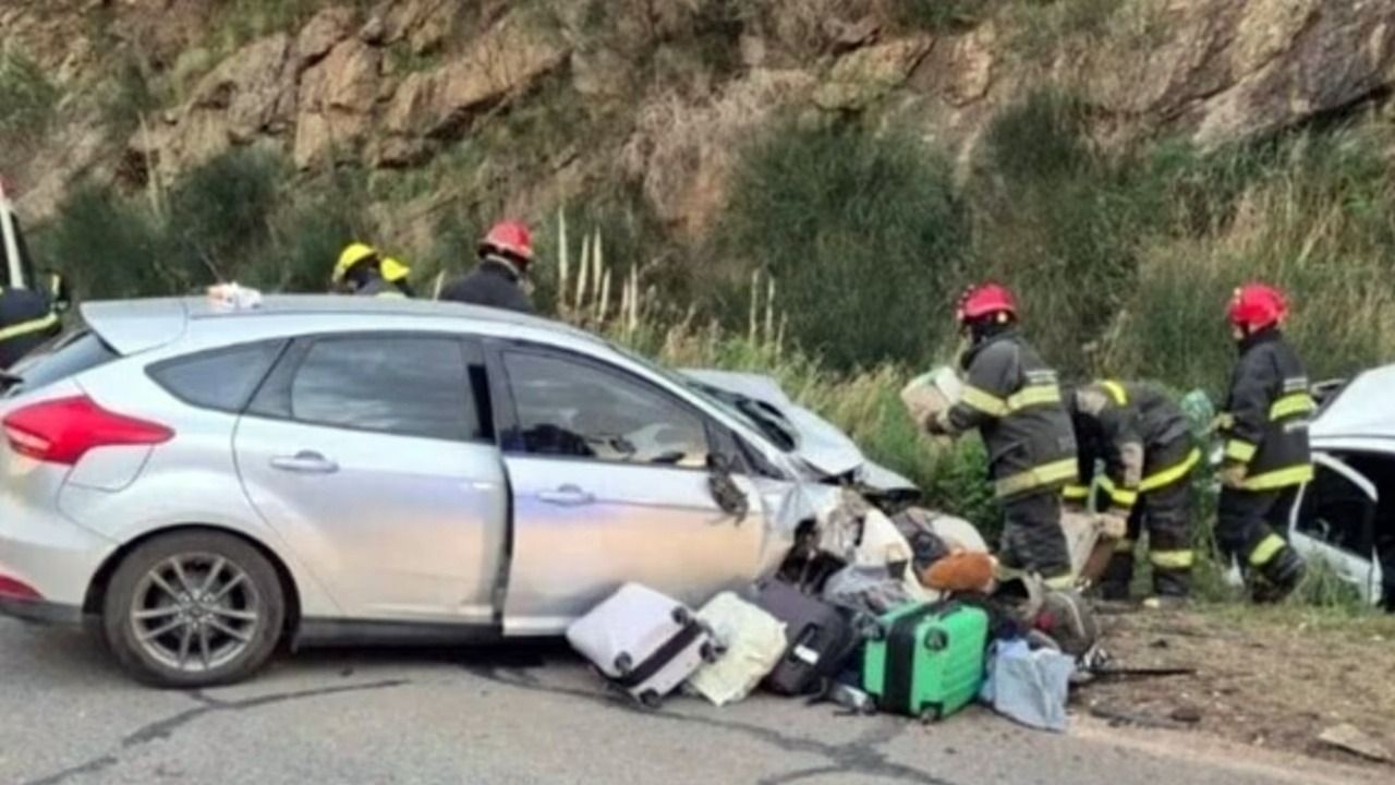 Cuatro amigos murieron al volver de una fiesta tras un choque frontal en ruta