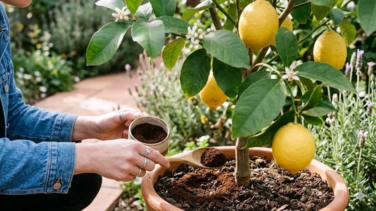 Por qué recomiendan usar café para cuidar el limonero