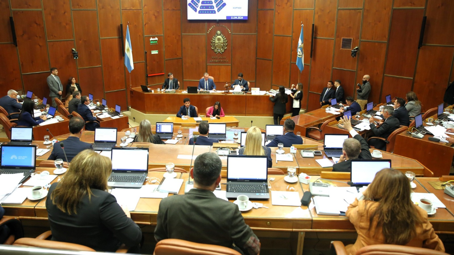 Diputados de San Juan aprobó el repudio a Quintela con abstención del PJ