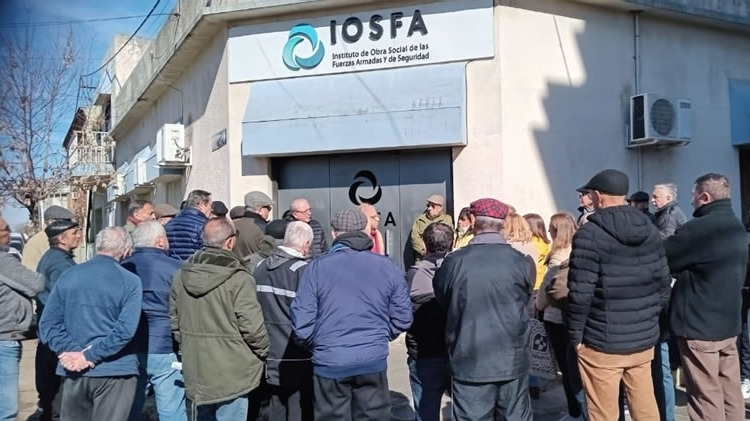 Convocan a un abrazo simbólico en Iosfa tras la muerte del militar retirado