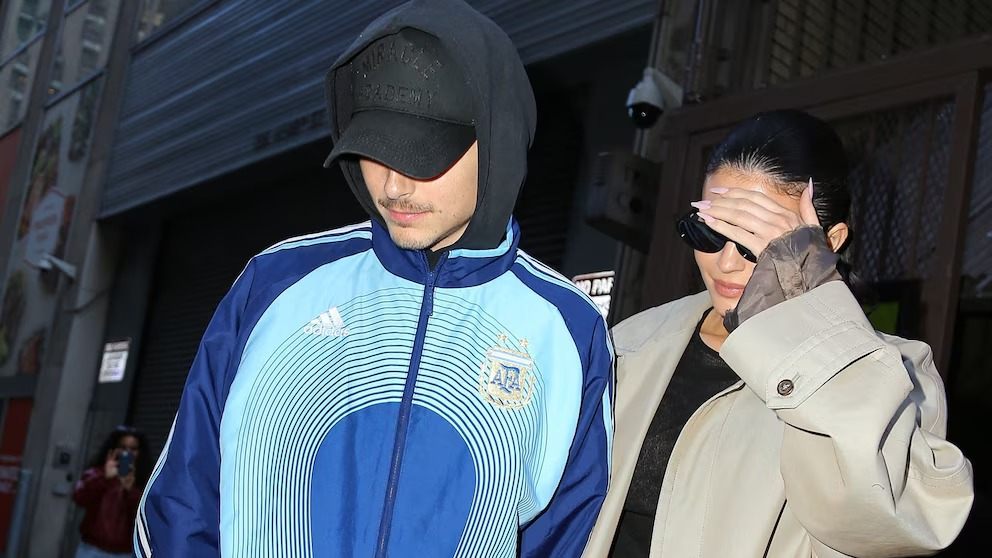 El actor de Hollywood se lució con una campera de la Selección Argentina