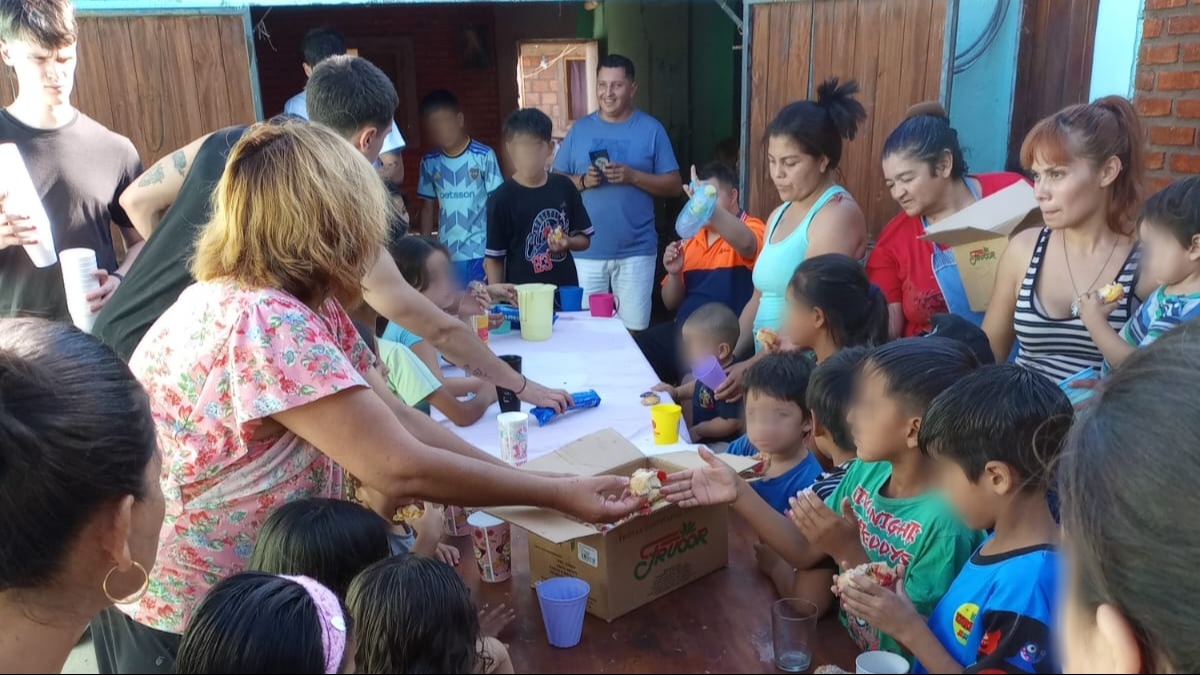 Piden donaciones para un merendero de una zona rural de Caucete