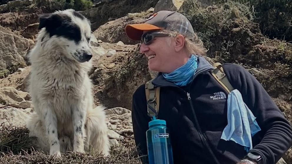 Facundo Arana y su increíble encuentro con un perro en el Everest