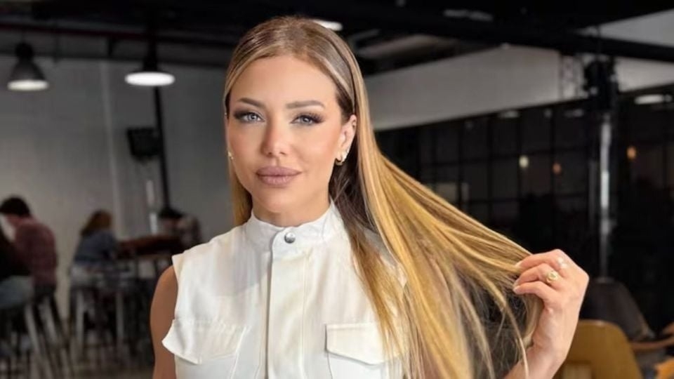 El filoso gesto de Evangelina Anderson con el que apuntó a Demichelis