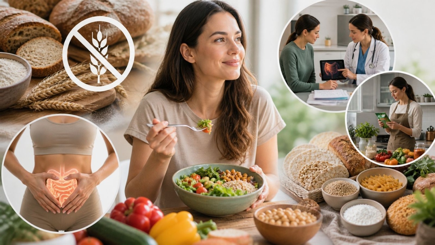 Vivir sin gluten: el desafío de la celiaquía