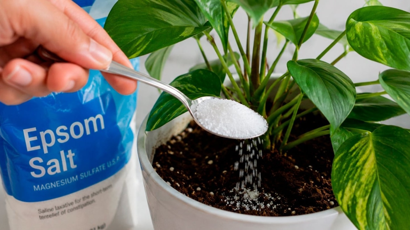 El secreto del sulfato de magnesio para transformar tu jardín