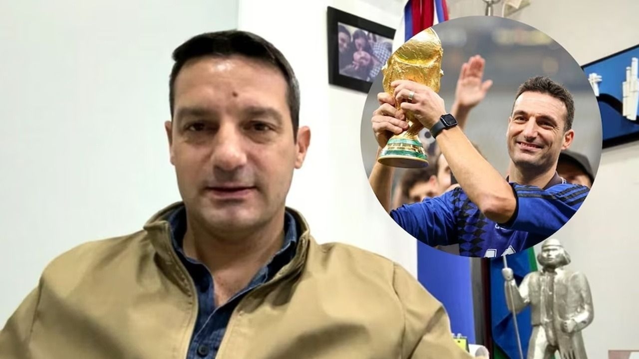 Un intendente se volvió viral por su parecido a Lionel Scaloni