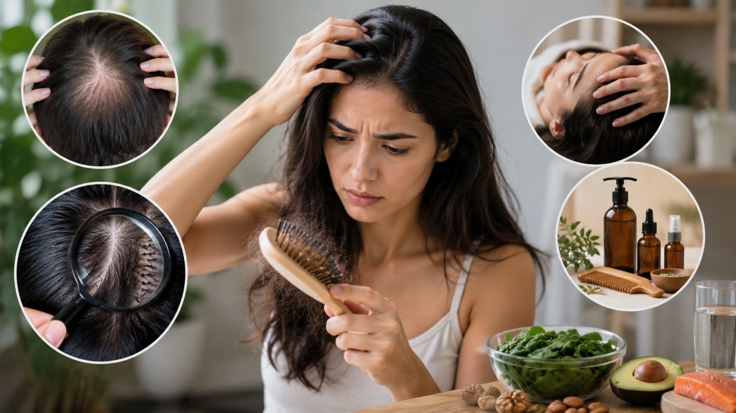 Señales de alerta de la caída del cabello y cuándo consultar