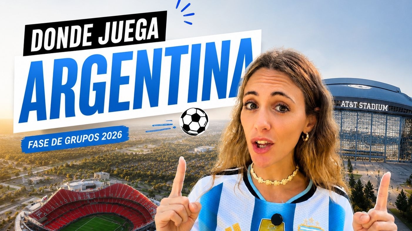 Así son los impactantes estadios donde jugará Argentina en el Mundial 2026