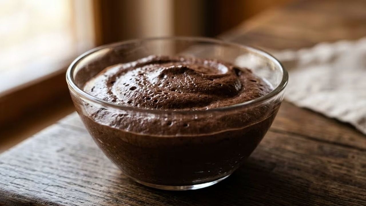 Cómo preparar mousse de chocolate que se hace solo con agua