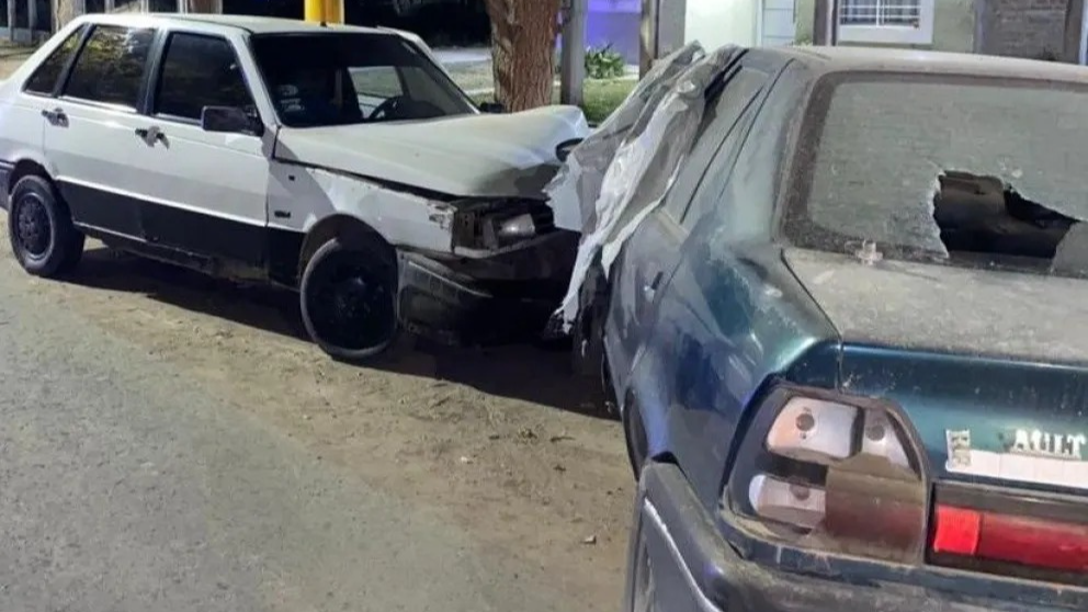 Conducía borracho y chocó un auto estacionado en Caucete