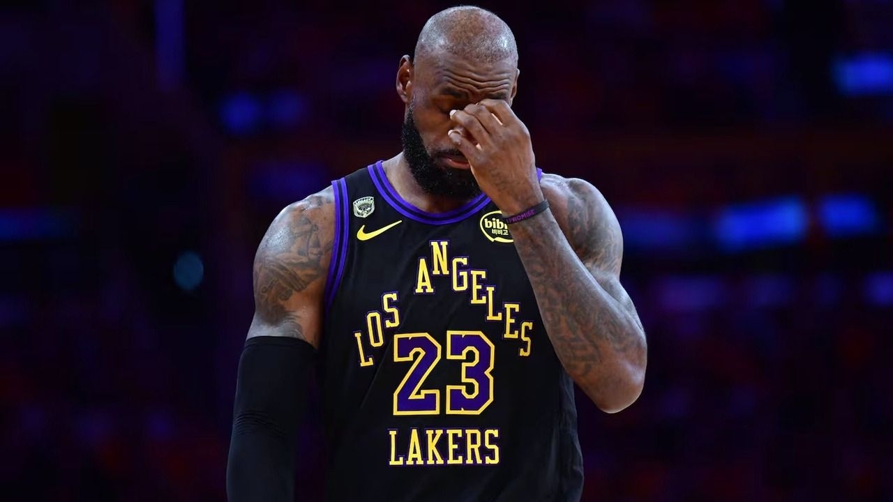 LeBron habló del retiro tras la eliminación de los Lakers de los playoffs