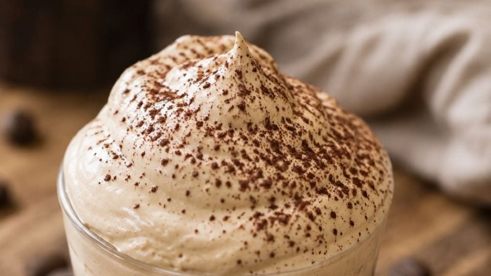 Receta de mousse de café en botella lista en solo 10 minutos