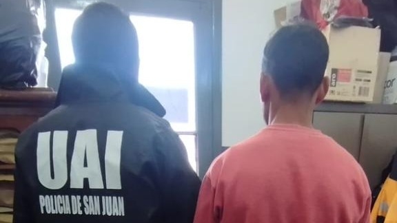 Cayó en Santa Lucía un prófugo que debe cumplir 10 años en el Penal