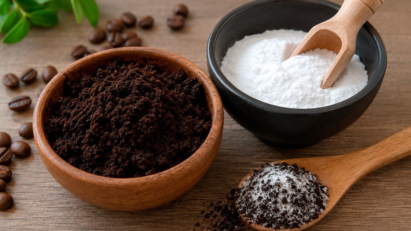El truco viral para limpiar la casa con café y bicarbonato
