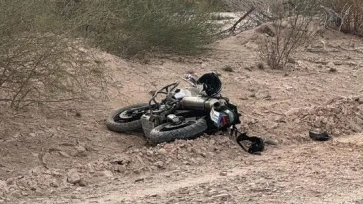 Tragedia en Ruta 40: murió un motociclista de Buenos Aires