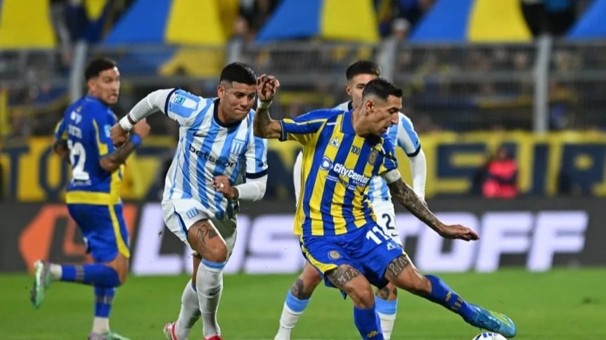 Di María le respondió a Milito tras acusar a Central de robarle a Racing